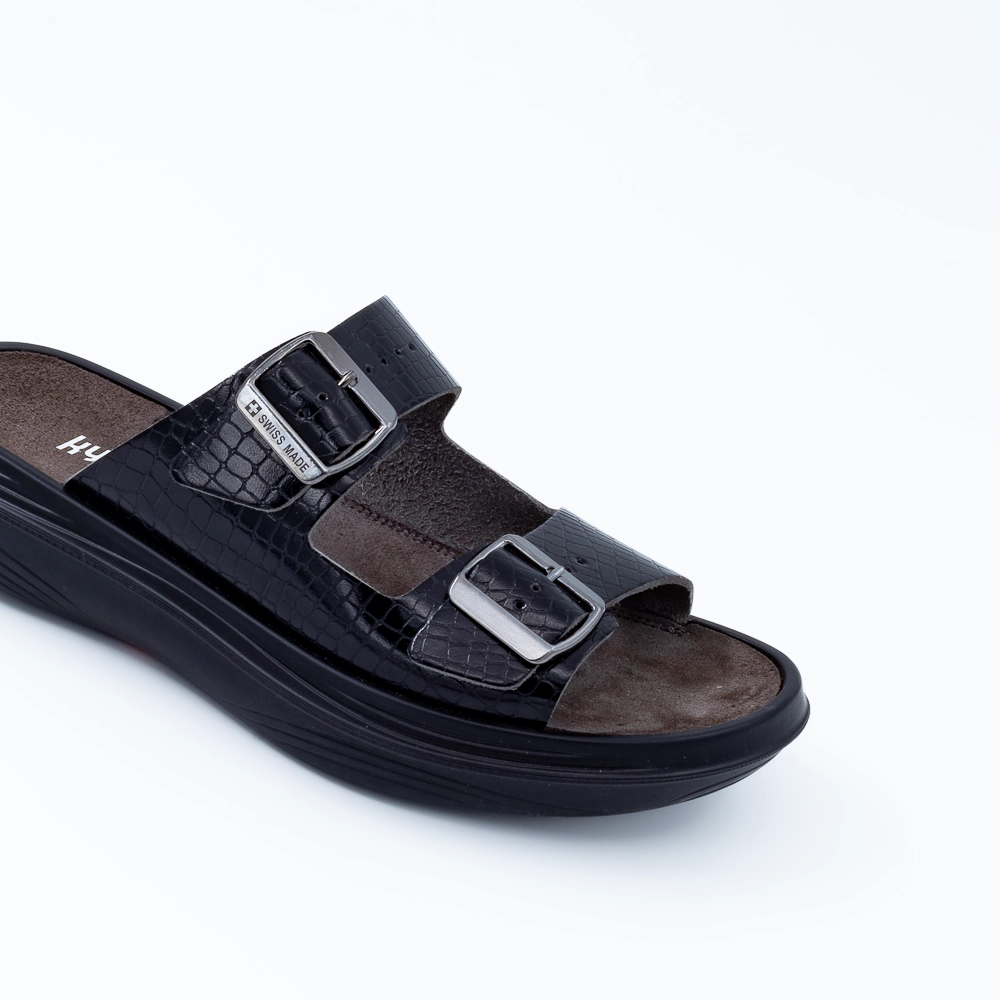 Flims grey-yellow shoe