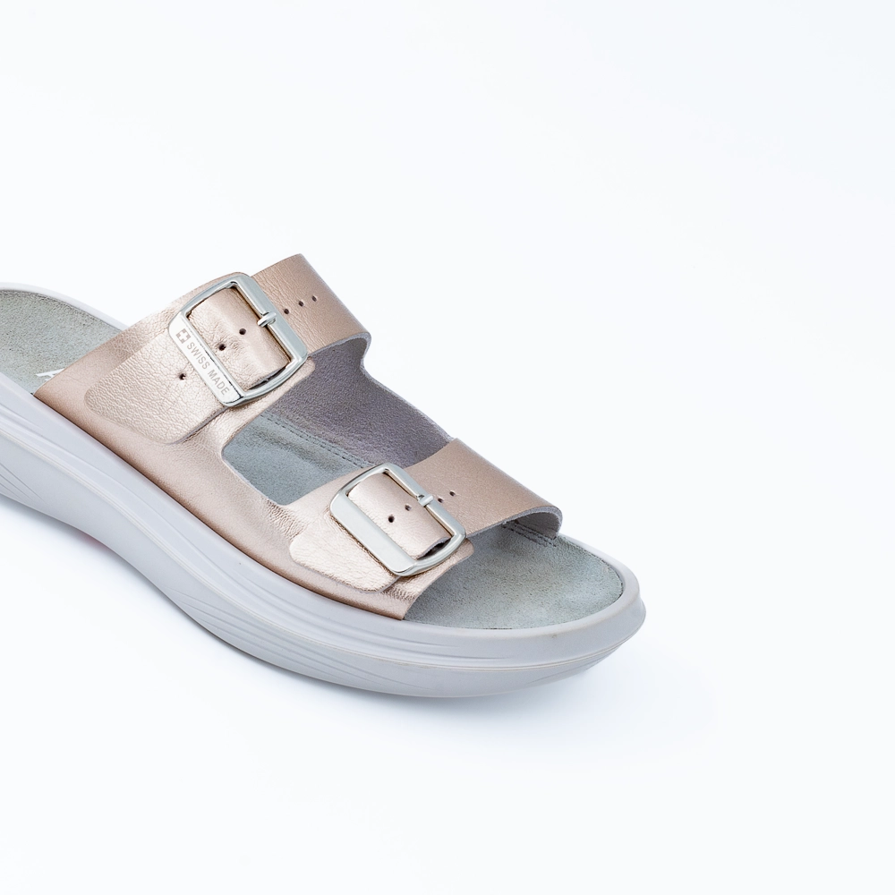 Flims grey-yellow shoe