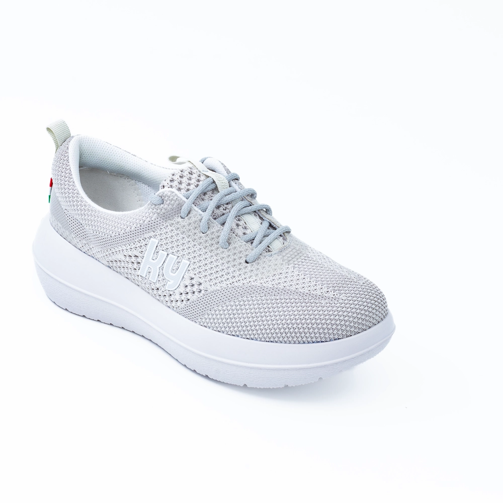 Flims grey-yellow shoe