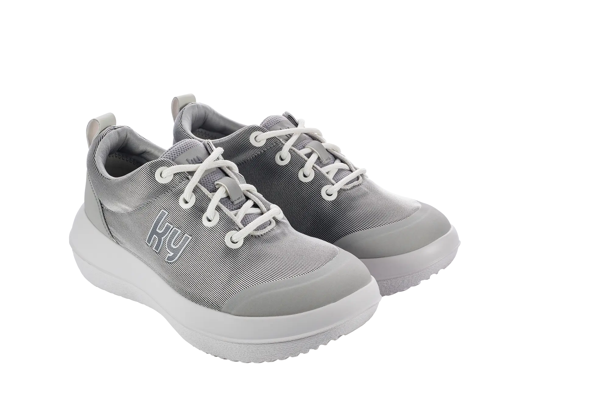 Flims grey-yellow shoe