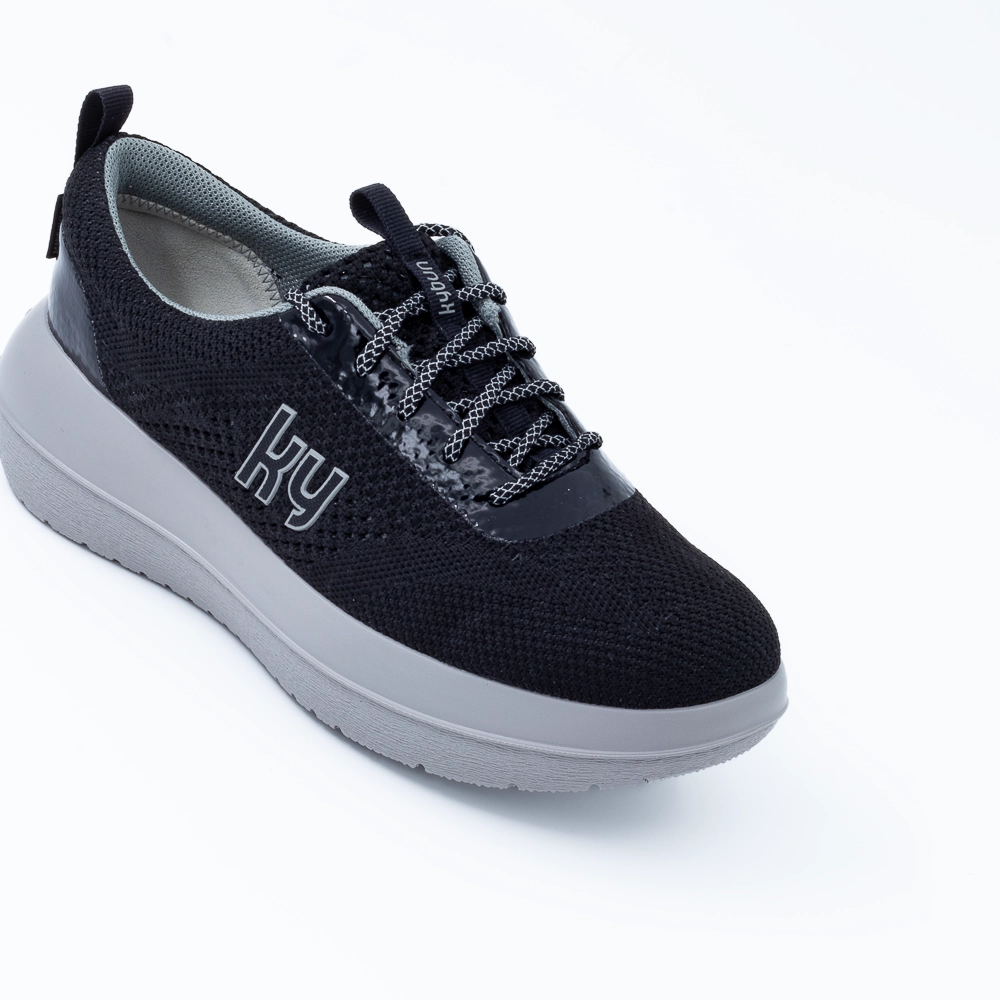 Flims grey-yellow shoe