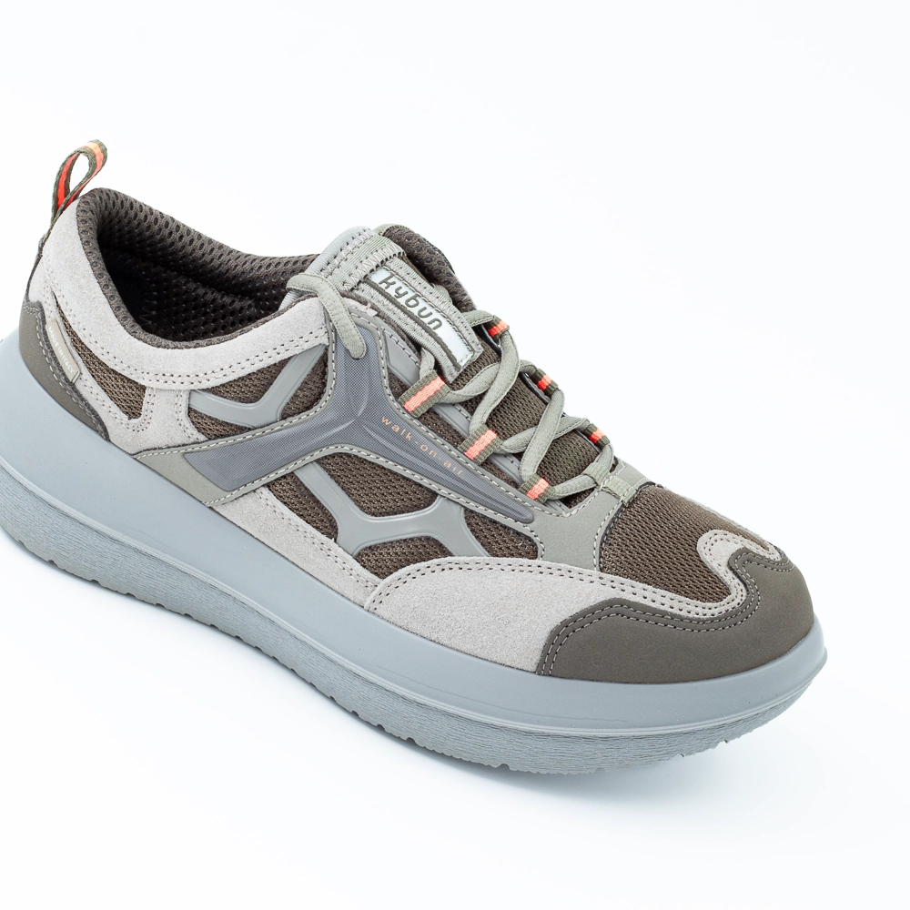Flims grey-yellow shoe